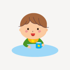 朝の会〜おやつ